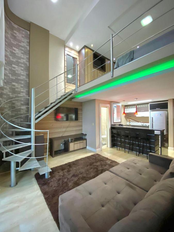 Saint Sebastian Flat 612 - Com Hidro! Ate 4 Pessoas, Duplex, No Centro Villa Jaragua do Sul Ngoại thất bức ảnh